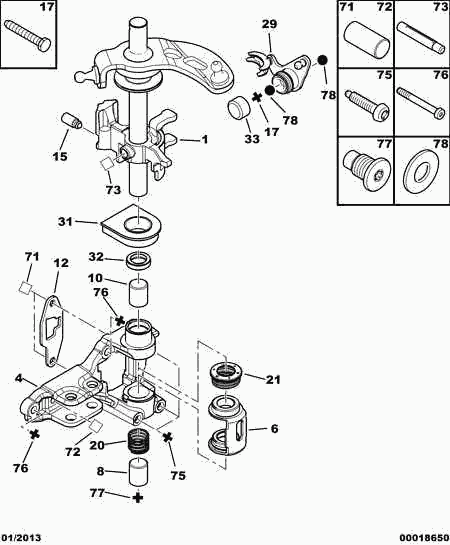 PEUGEOT (DF-PSA) 2541 24 - Shaft Seal, manual transmission onlydrive.pro