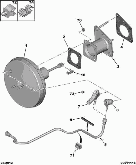 PEUGEOT (DF-PSA) 6987 41 - Diffusing Lens, searchlight onlydrive.pro