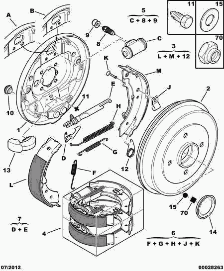 CITROËN 4402.E1 - Wheel Brake Cylinder onlydrive.pro