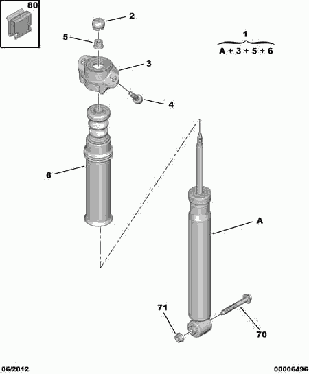 CITROËN 5206 EJ - Shock Absorber onlydrive.pro