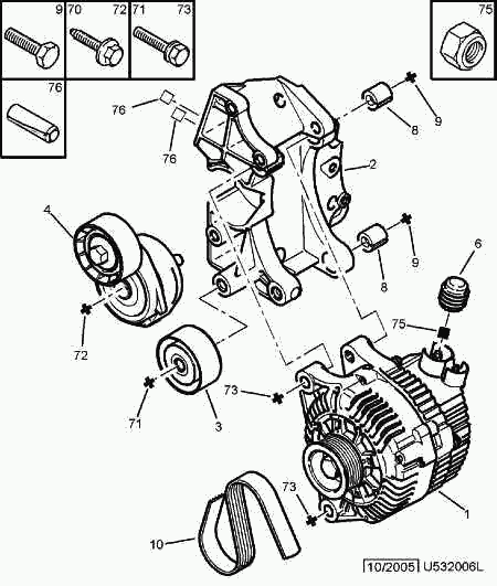 PEUGEOT 5751.C8 - Belt Tensioner, v-ribbed belt onlydrive.pro