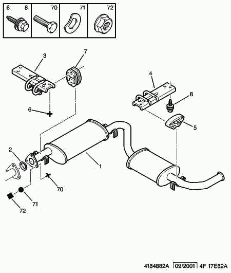 CITROËN 1729 28 - Seal Ring, exhaust pipe onlydrive.pro