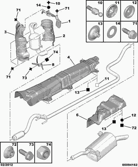 PEUGEOT (DF-PSA) 1723.HP - Brake Power Regulator onlydrive.pro