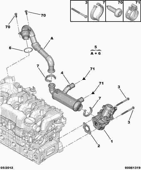 CITROËN 1618.63 - Jäähdytin,pakokaasukierrätys onlydrive.pro