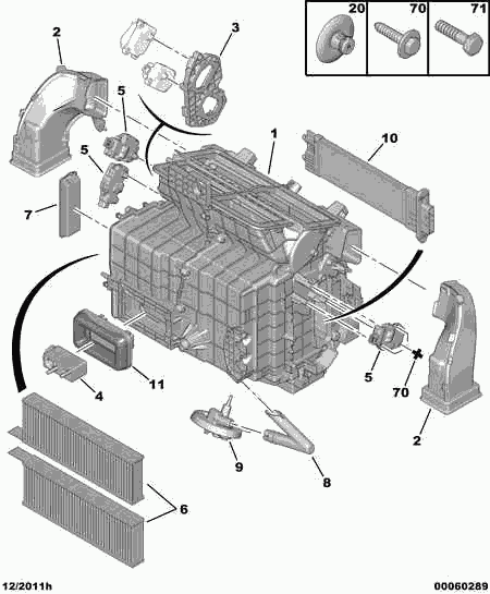 PEUGEOT 6447 XG - Filter, interior air onlydrive.pro