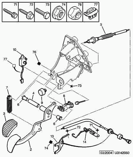 PEUGEOT (DF-PSA) 2130 15 - Clutch Pedal Pad onlydrive.pro