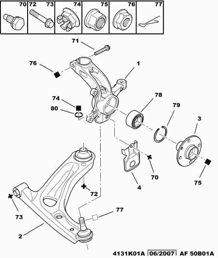 CITROËN 3520.Q2* - Track Control Arm onlydrive.pro