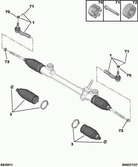 CITROËN 3817.63 - Tie Rod End onlydrive.pro