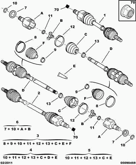 CITROËN 3276.10 - Bellow, drive shaft onlydrive.pro