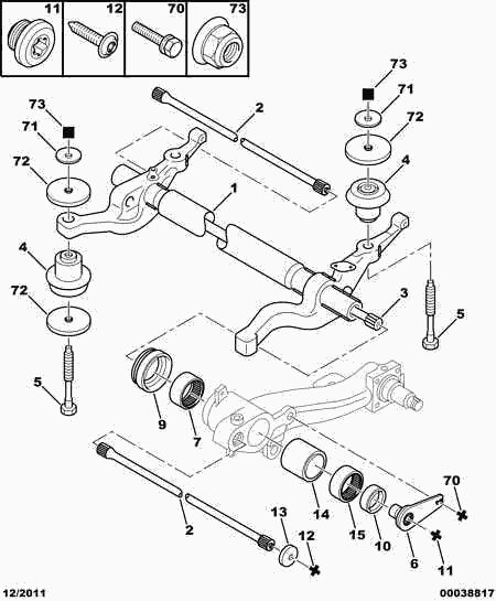 PEUGEOT 5132.56 - Repair Kit, link onlydrive.pro