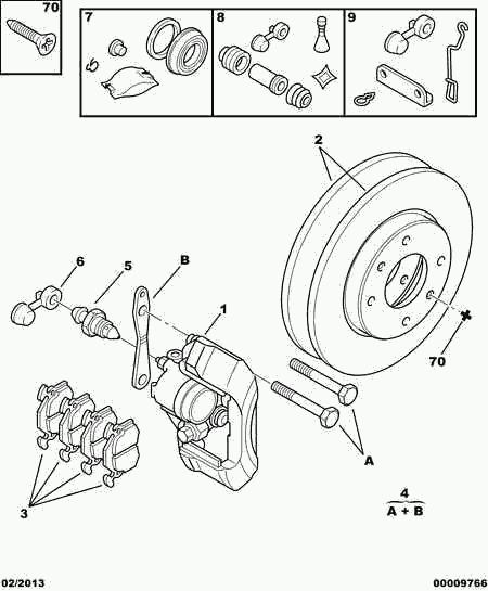 CITROËN 95 661 748 - Brake Disc onlydrive.pro