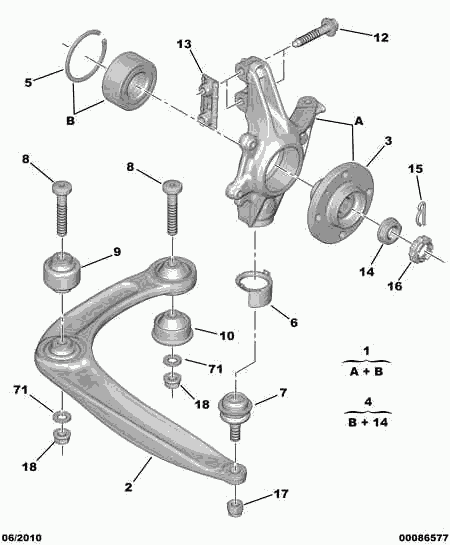 Opel 5132 A8 - Nut, Supporting / Ball Joint onlydrive.pro