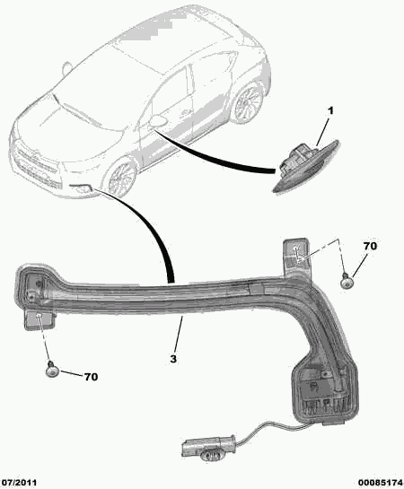 PEUGEOT 6325 G6 - Indicator onlydrive.pro