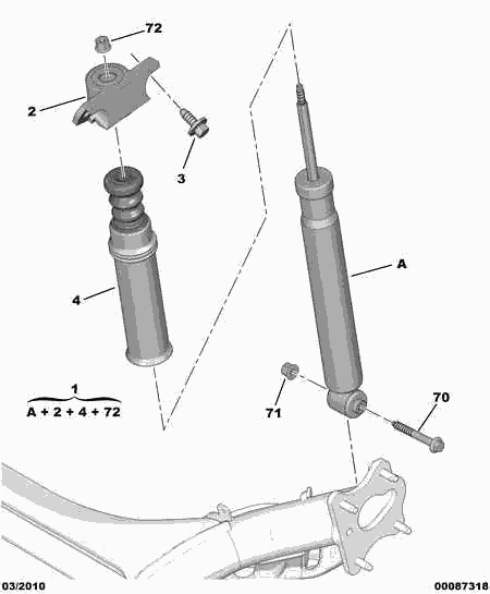 CITROËN 5142.48 - Top Strut Mounting onlydrive.pro