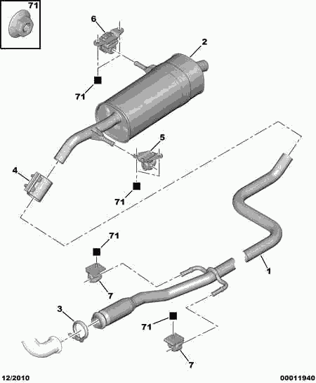 CITROËN 1755 J5 - Bearing Bush, stabiliser onlydrive.pro