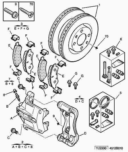 CITROËN 4400 R6 - Brake Caliper onlydrive.pro