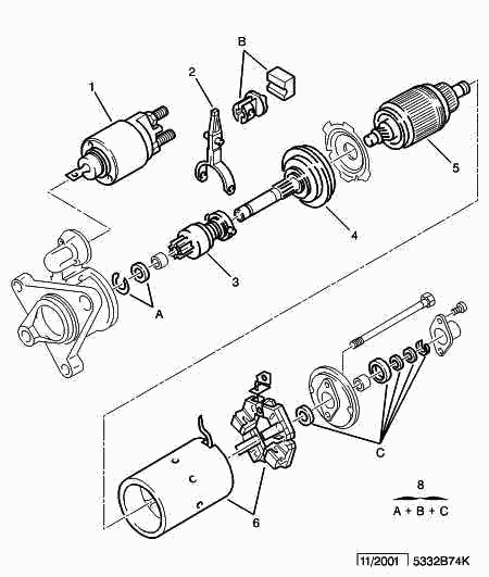 CITROËN 5836 80 - Solenoid Switch, starter onlydrive.pro