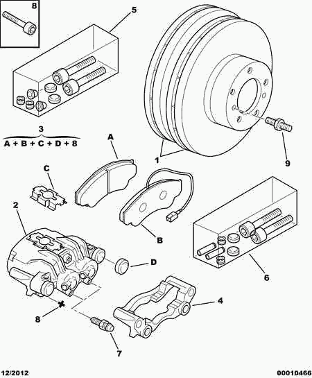 CITROËN 4246.Y3 - Brake Disc onlydrive.pro