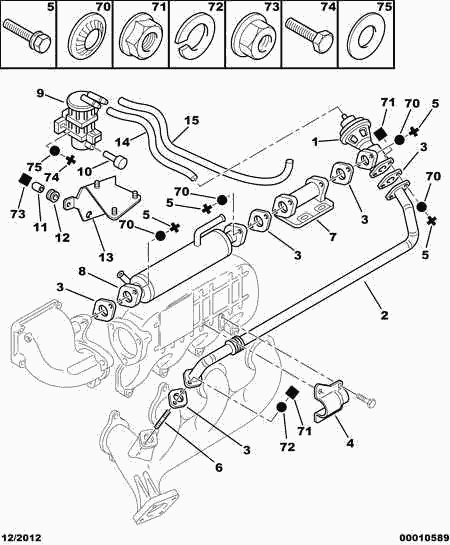 PEUGEOT (DF-PSA) 1626 25 - Pressure Converter onlydrive.pro