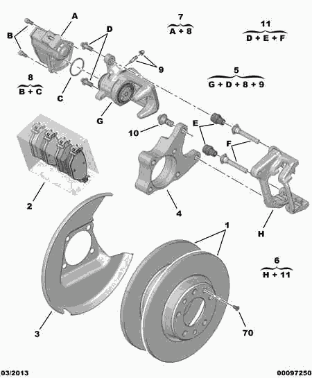 PEUGEOT 16 095 830 80 - Brake Disc onlydrive.pro