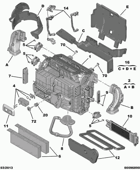 PEUGEOT (DF-PSA) 98 014 481 80 - Filter, interior air onlydrive.pro