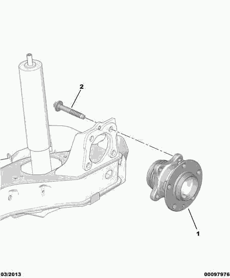 PEUGEOT (DF-PSA) 98 037 361 80 - Bearing Kit, wheel hub onlydrive.pro