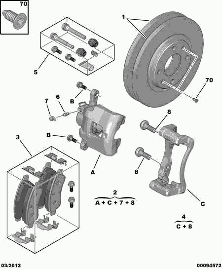 CITROËN 16 086 913 80 - Brake Pad Set, disc brake onlydrive.pro