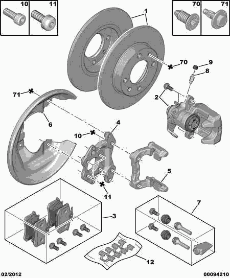 CITROËN 4249 53 - Brake Disc onlydrive.pro