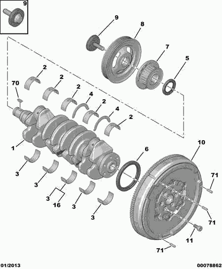 PEUGEOT (DF-PSA) 0532-T4 - Clutch Kit onlydrive.pro