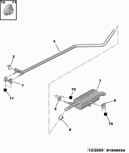 CITROËN 1755 L0 - Bearing Bush, stabiliser onlydrive.pro