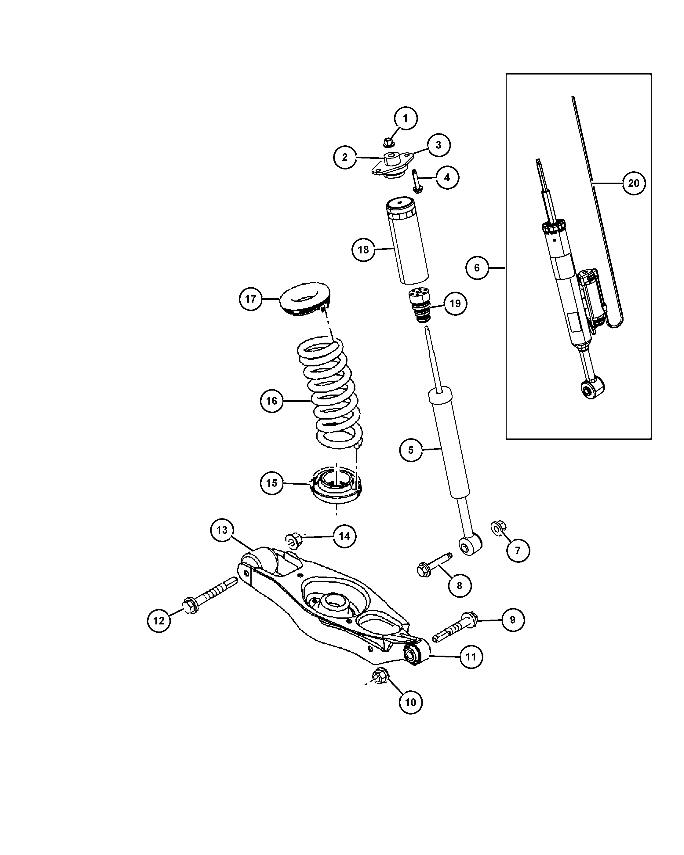 Chrysler 68229 216AA - Balst / Virzošais šarnīrs onlydrive.pro