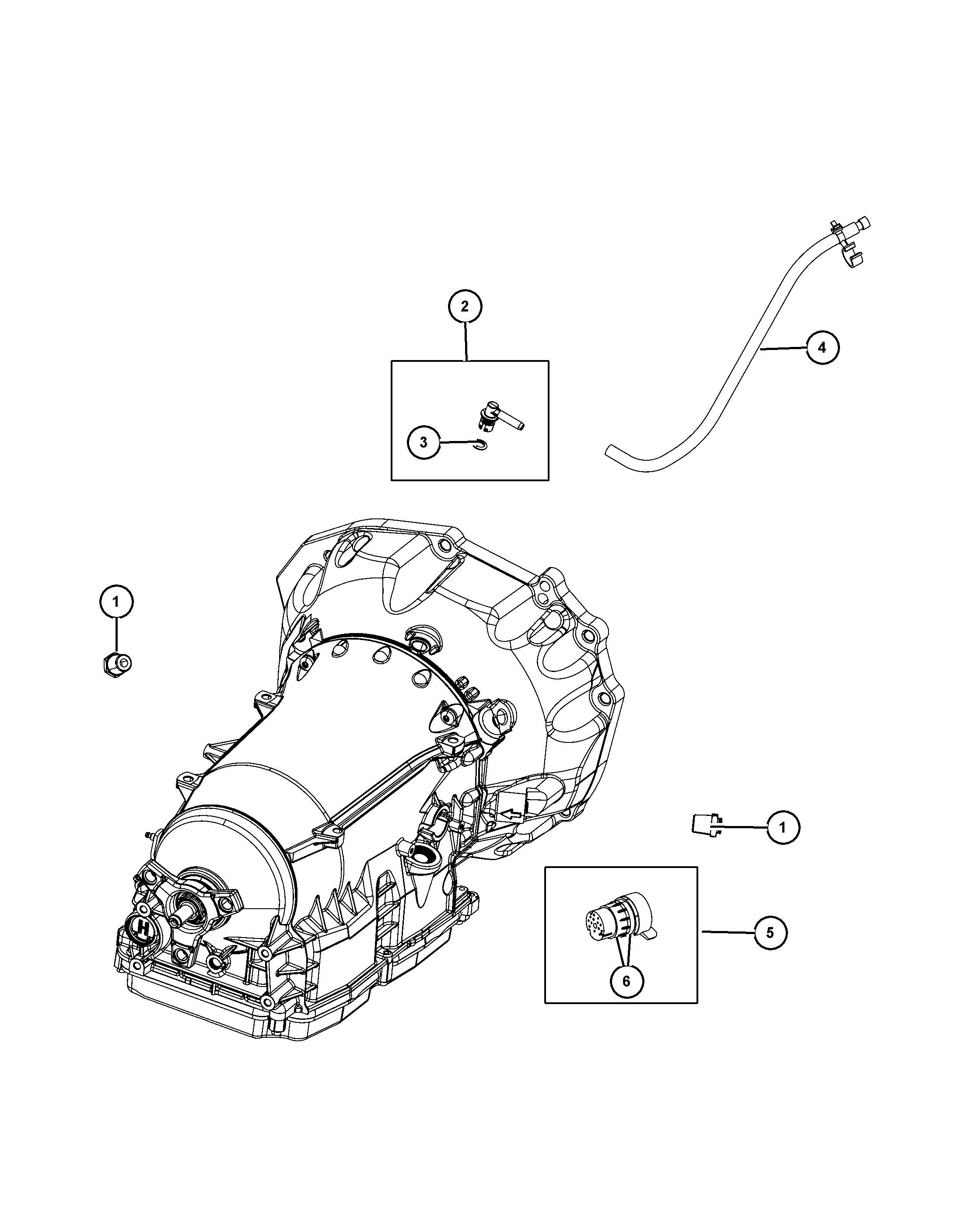 Chrysler 68021 352AA - Sensors, vents and quick connectors: 1 pcs. onlydrive.pro