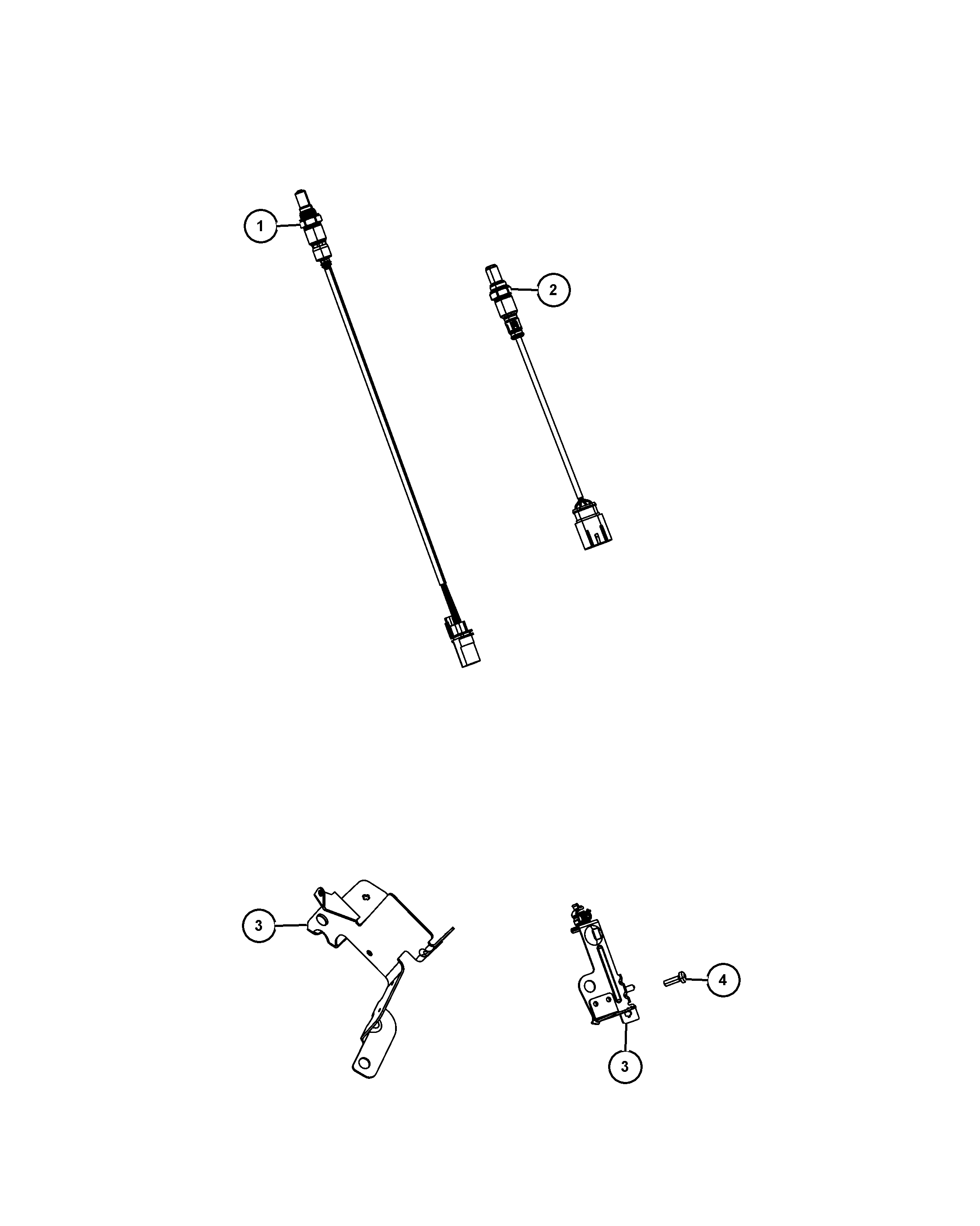 Chrysler 68070 689 AA - Oxygen, Lambda Sensor onlydrive.pro