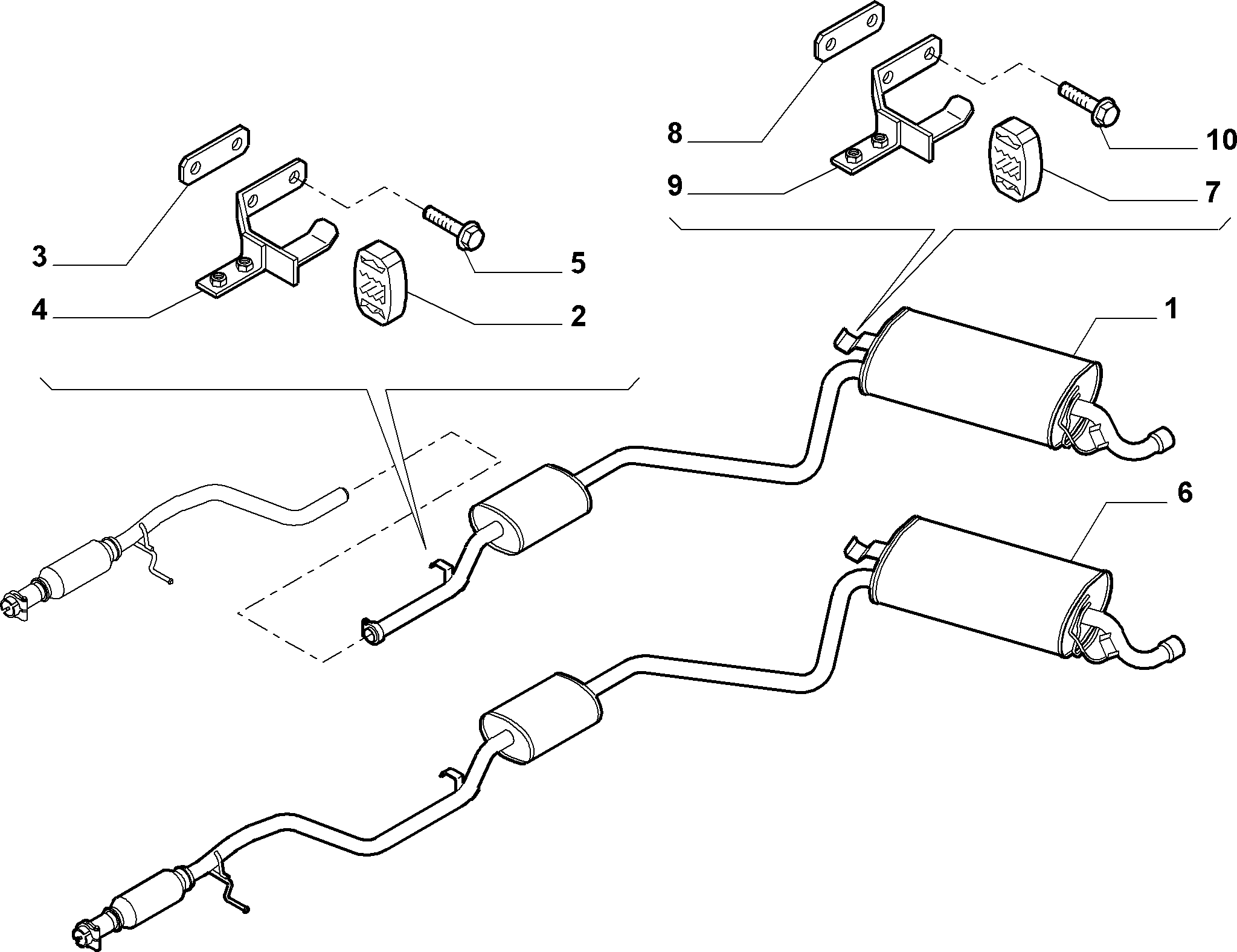 FIAT 76 00 807 - Bearing Bush, stabiliser onlydrive.pro