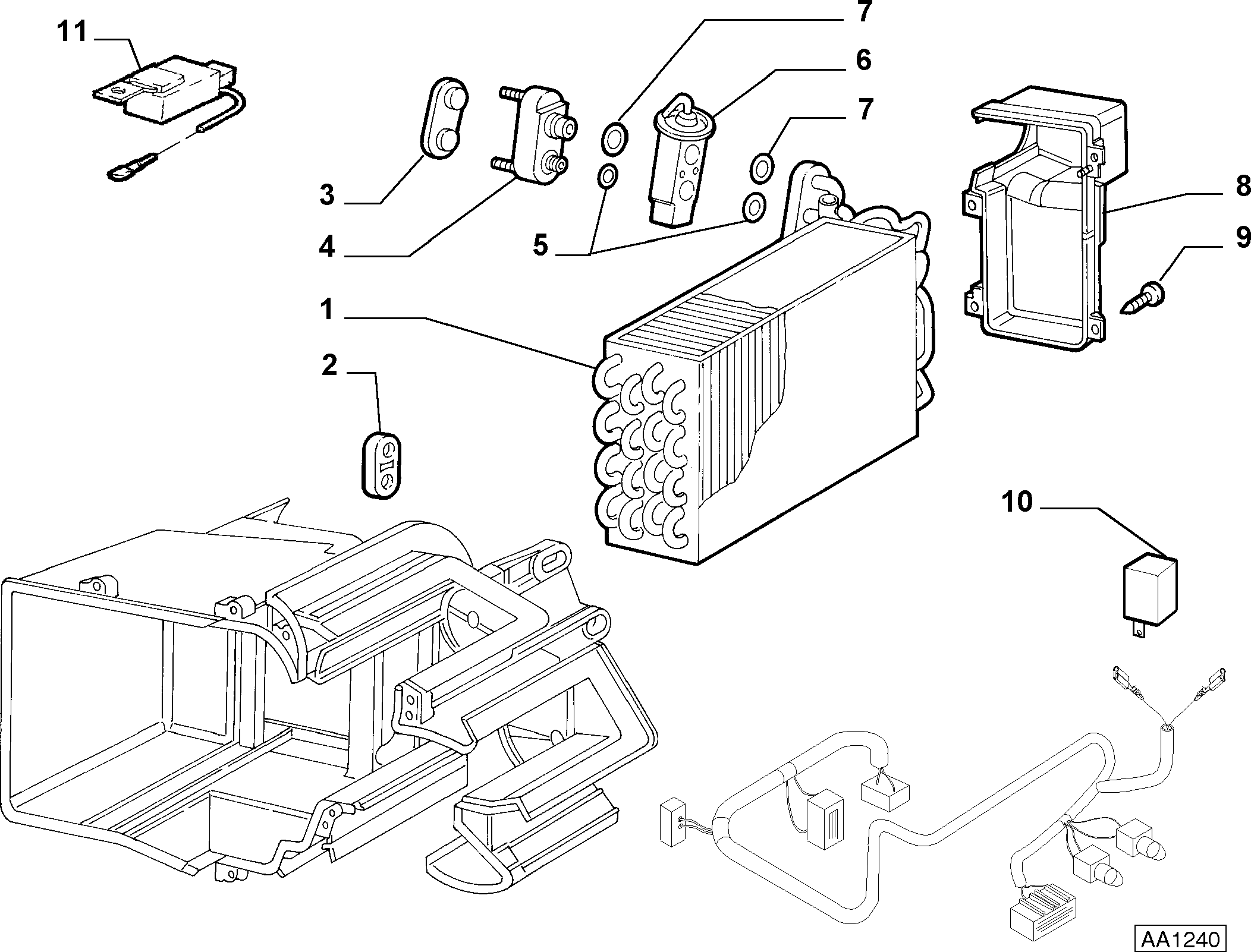 FIAT 1307750080 - Izplešanās vārsts, Gaisa kond. sistēma onlydrive.pro