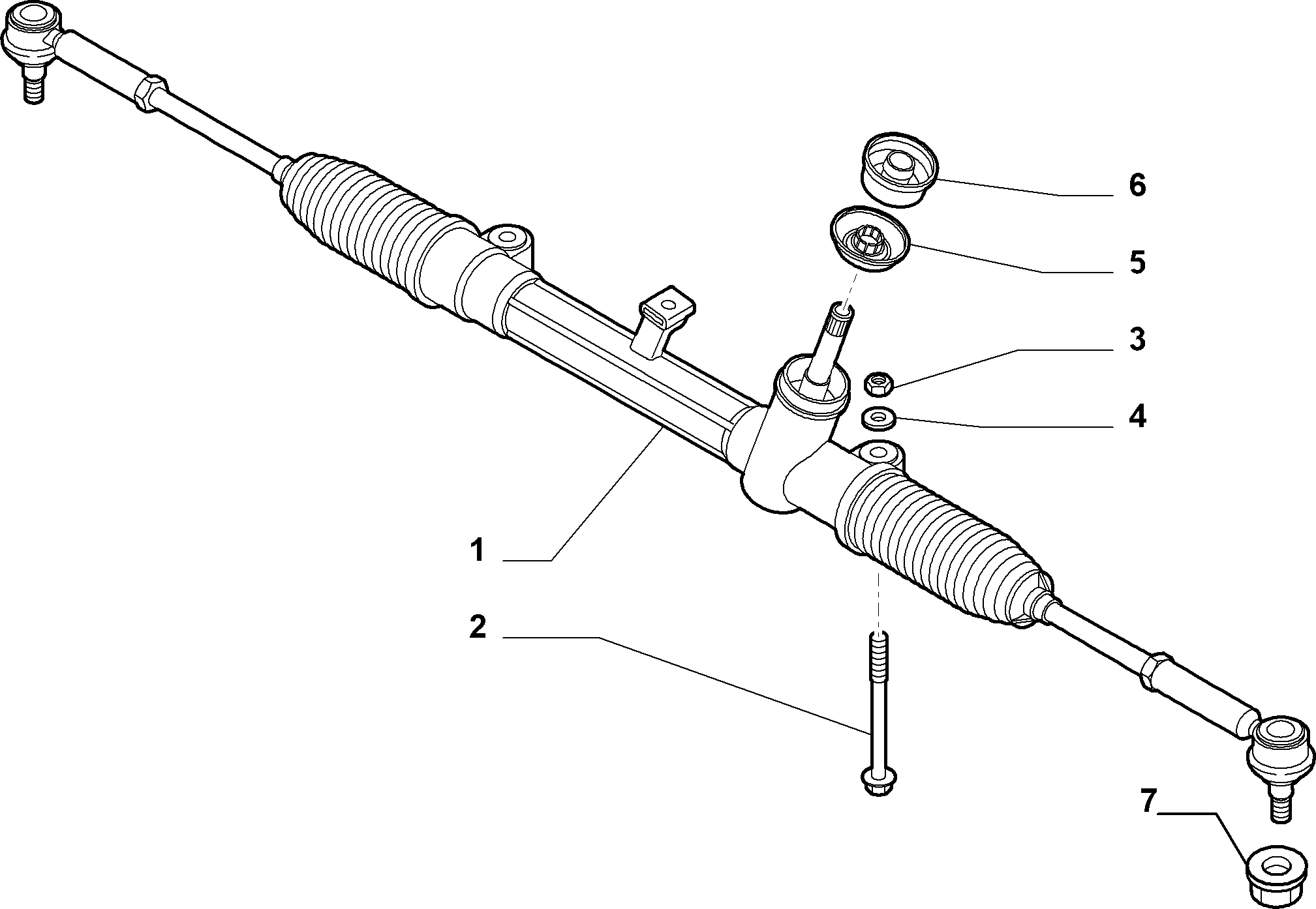 FIAT 71748645 - Steering Gear onlydrive.pro