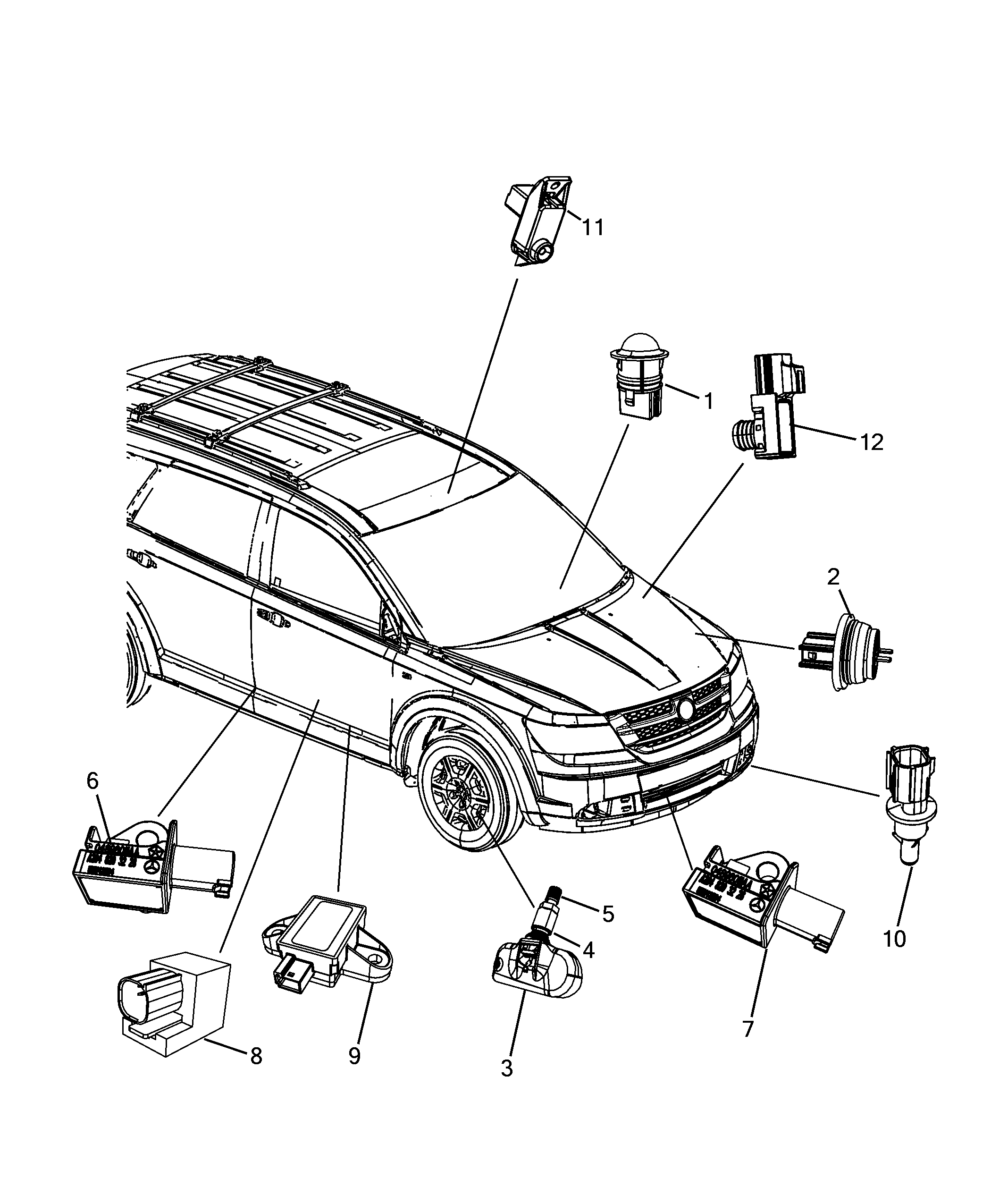 FIAT K05149264AB - Sensor, intake air temperature onlydrive.pro