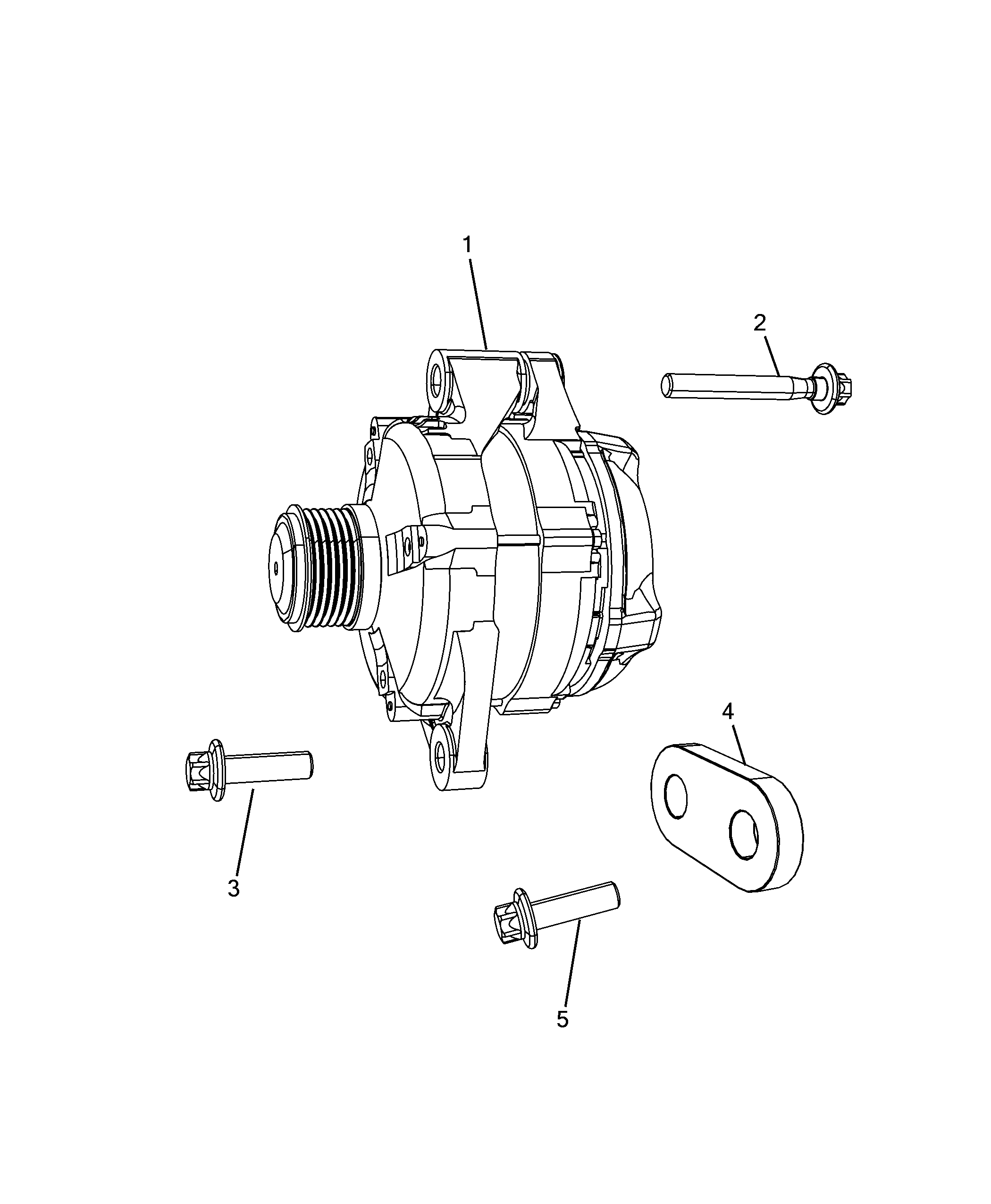 Chrysler K56029574AA - Alternator onlydrive.pro