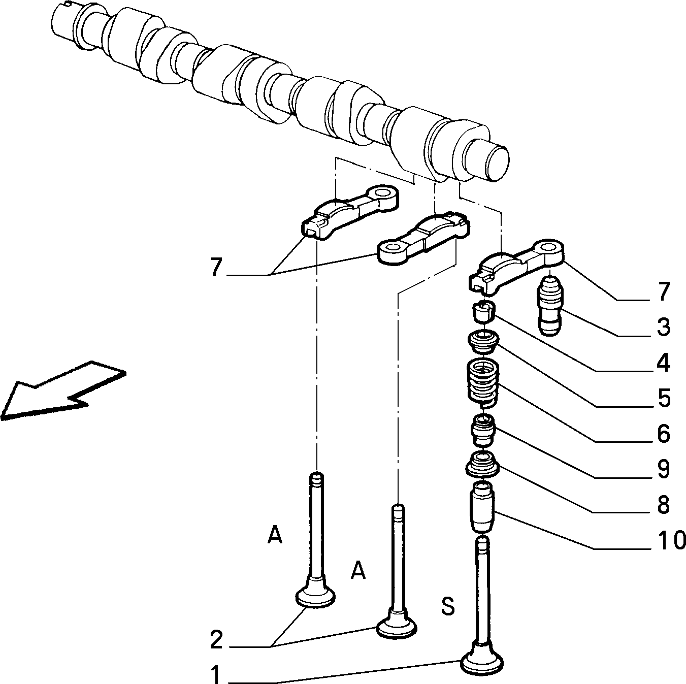 FIAT 46471599 - Finger Follower, engine timing onlydrive.pro