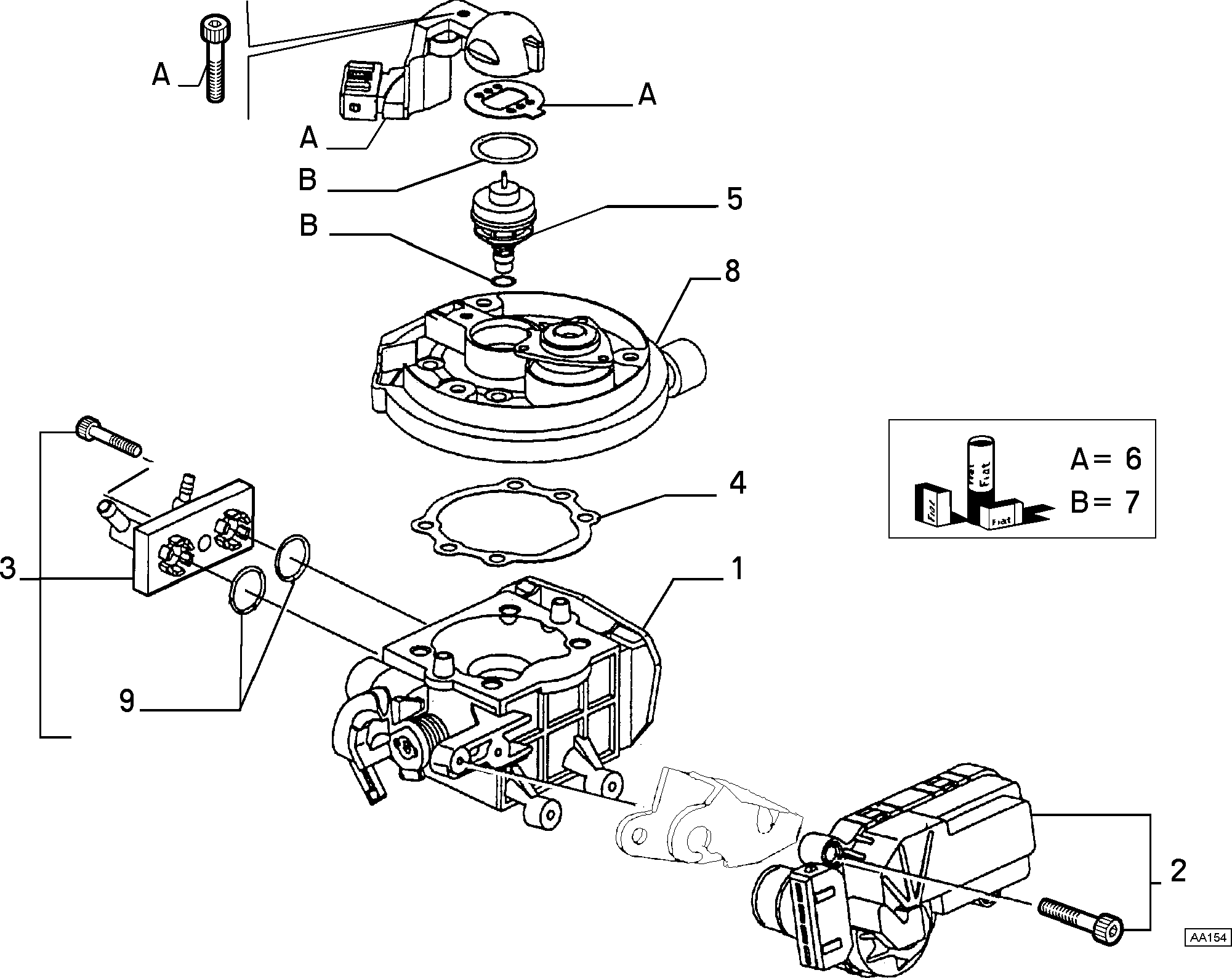 FIAT 9945024 - Idle Control Valve, air supply onlydrive.pro