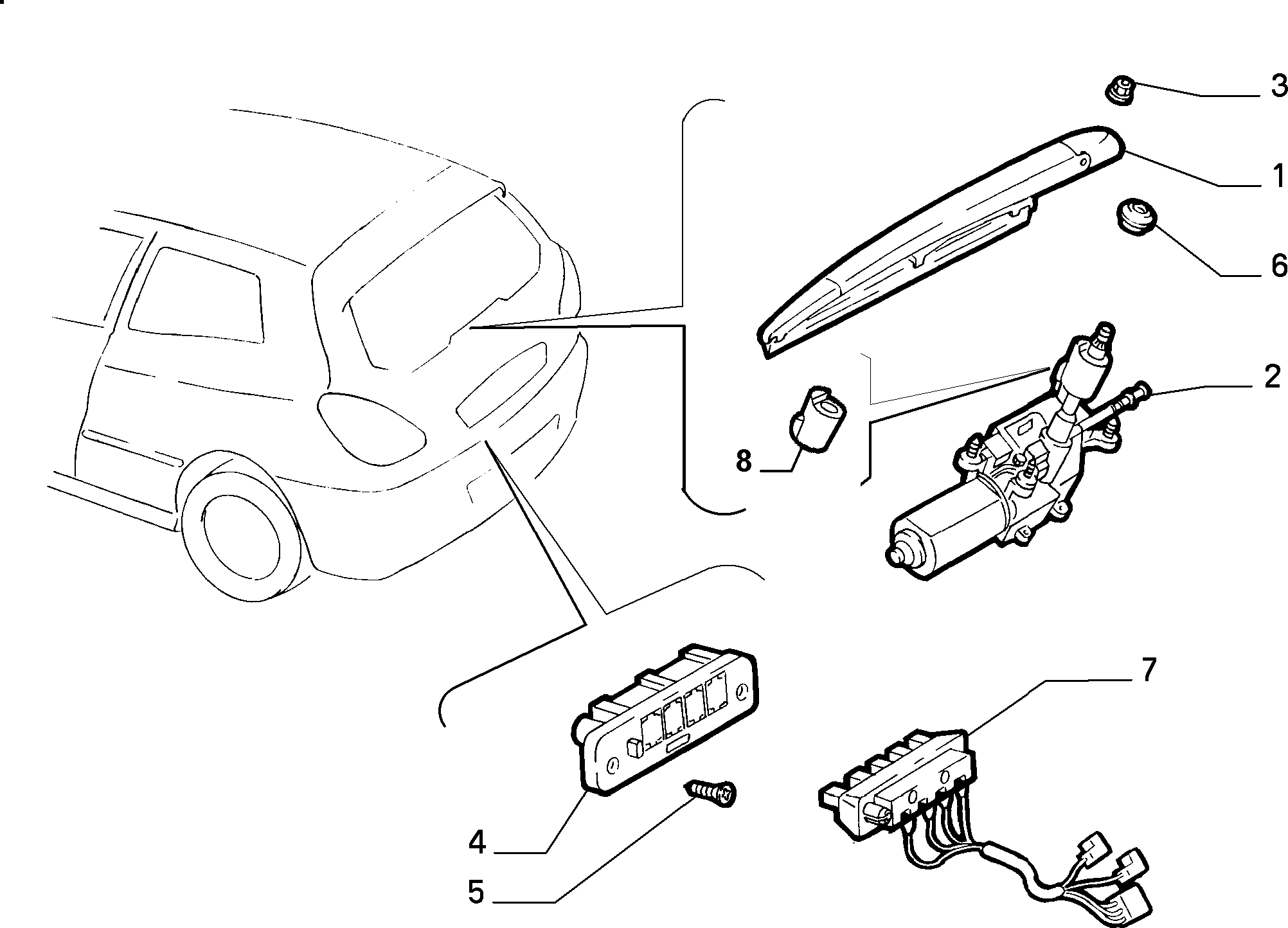 FIAT 7781640 - Klaasipuhastaja kumm onlydrive.pro