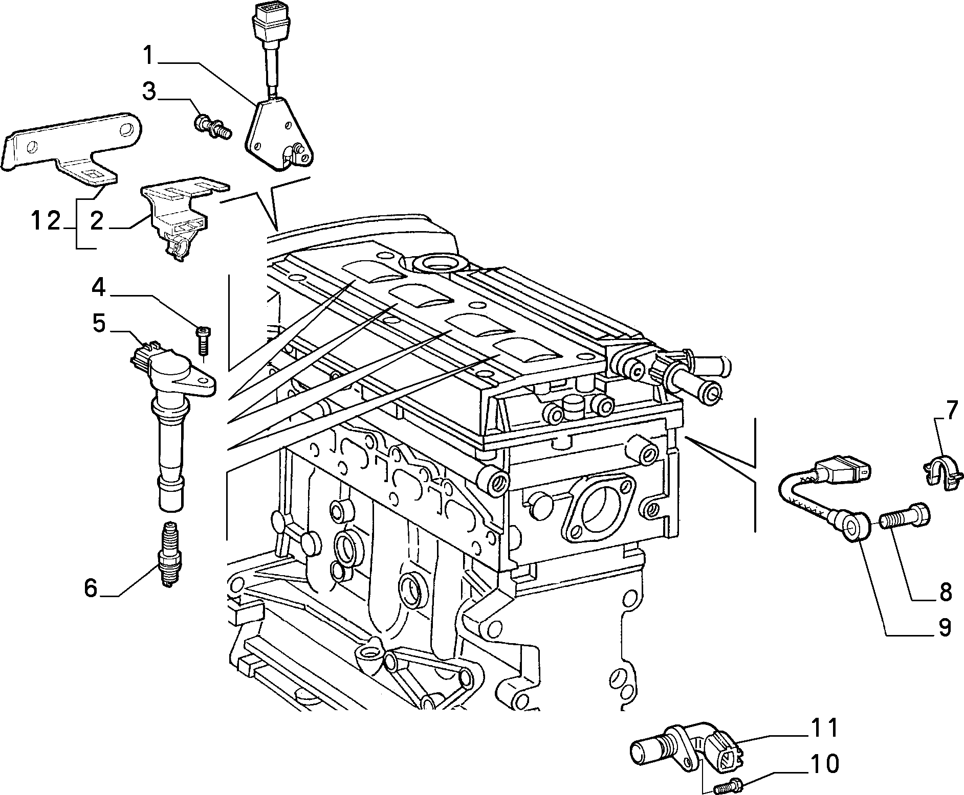 FIAT 46551935 - Engine start-up (var.: 1/rev.: 0): 04 pcs. onlydrive.pro