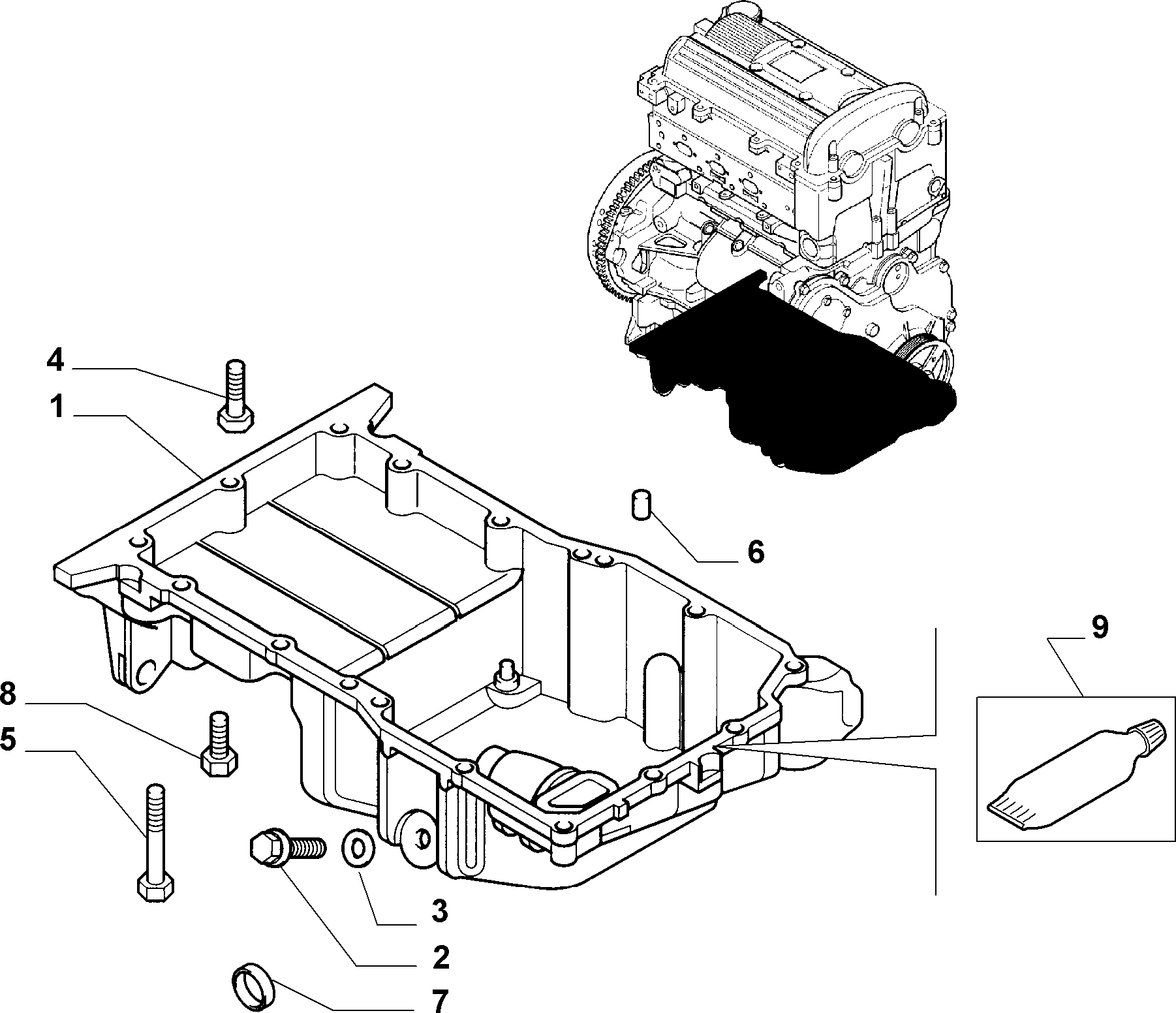 FIAT 71739194 - Rõngastihend, õli äravoolukruvi onlydrive.pro