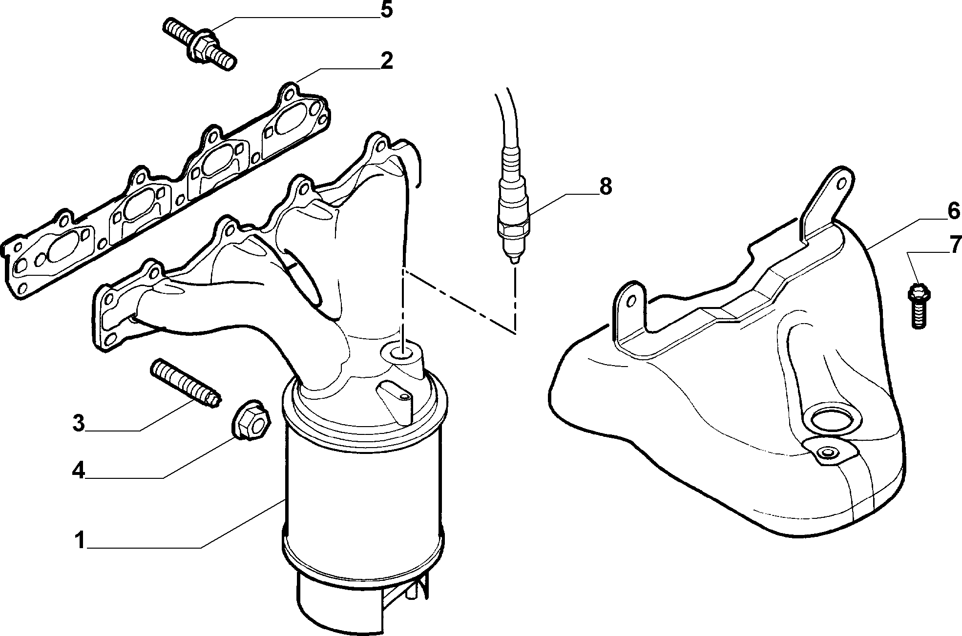 FIAT 71739275 - Oxygen, Lambda Sensor onlydrive.pro