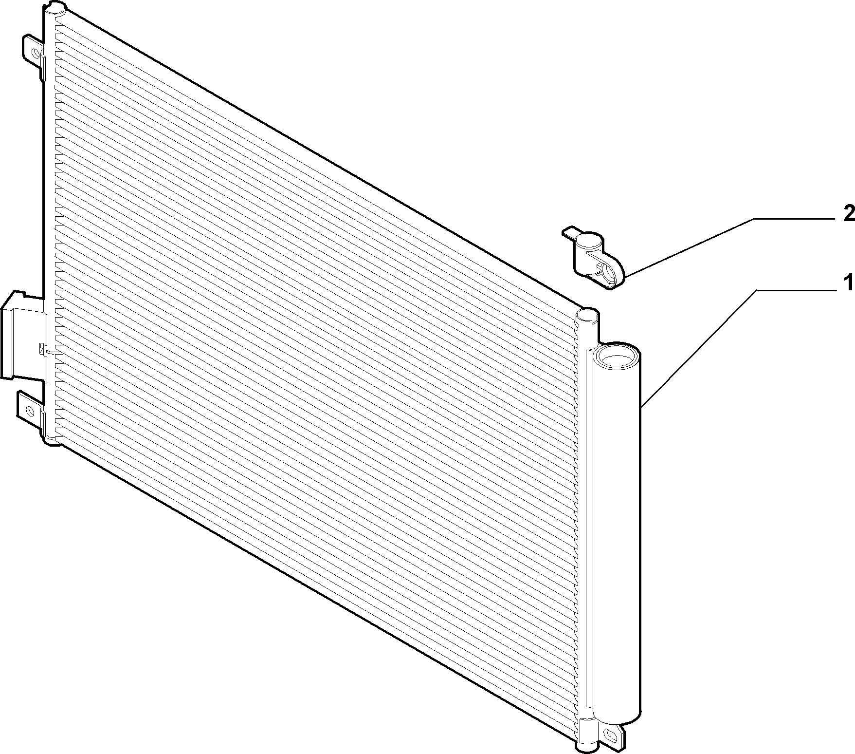 FORD 51930033 - Condensor (var.: 1/rev.: 0): 1 pcs. onlydrive.pro