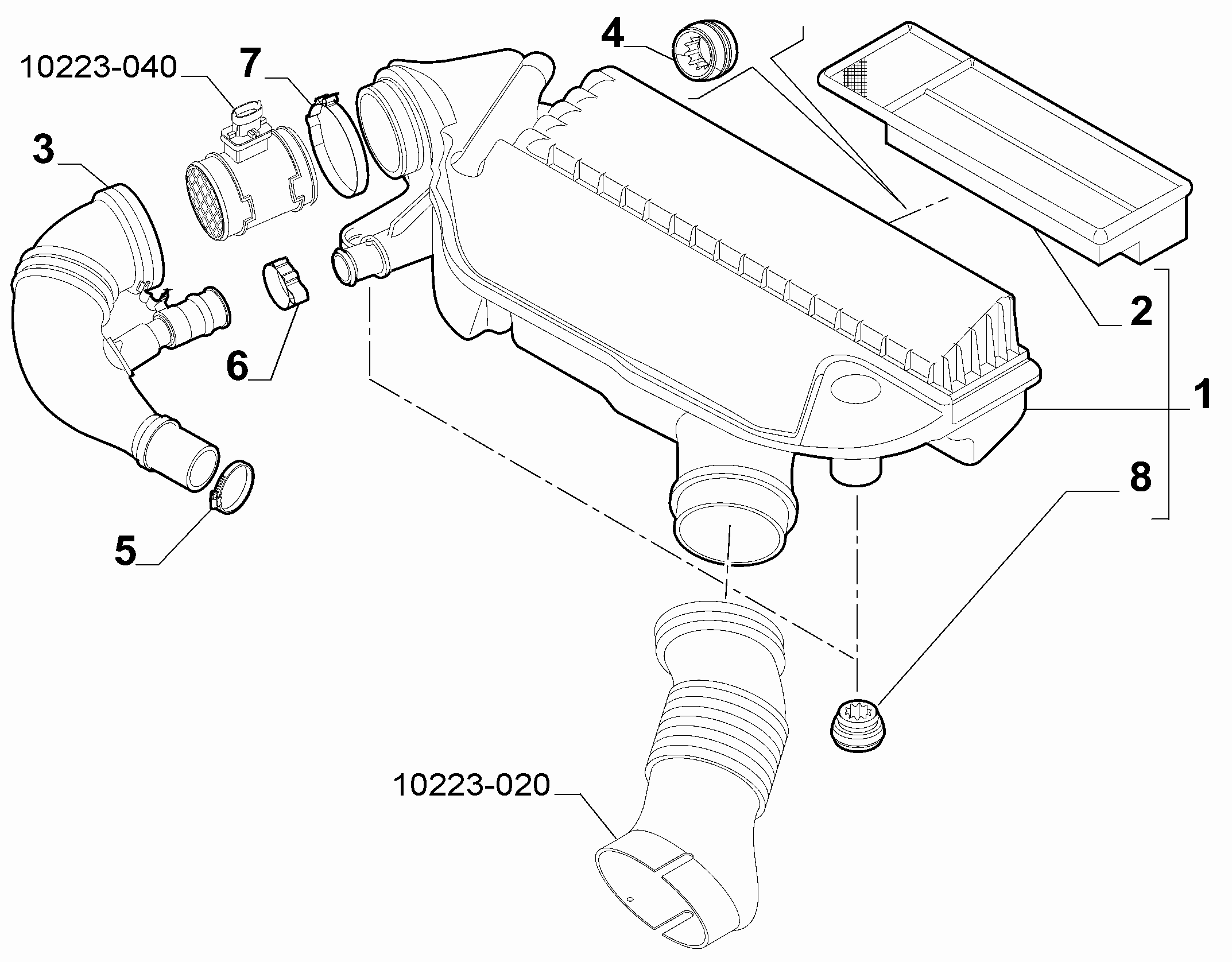 FIAT 51901760 - Õhufilter onlydrive.pro