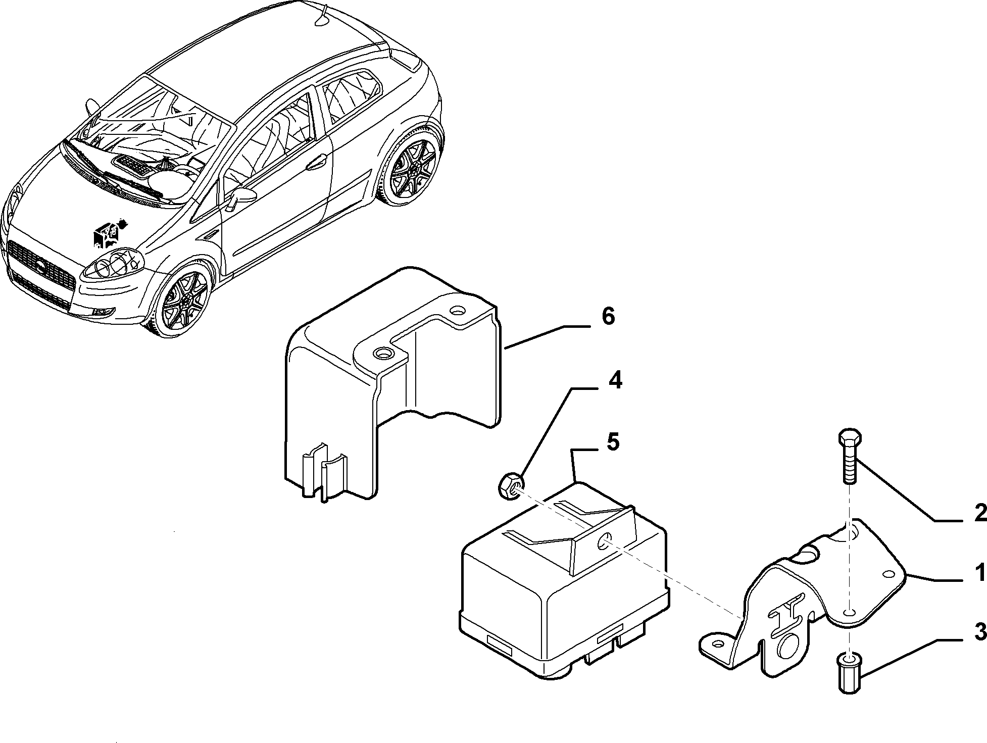 FIAT 51869542 - Ohjainlaite, hehkutusjärjest. onlydrive.pro