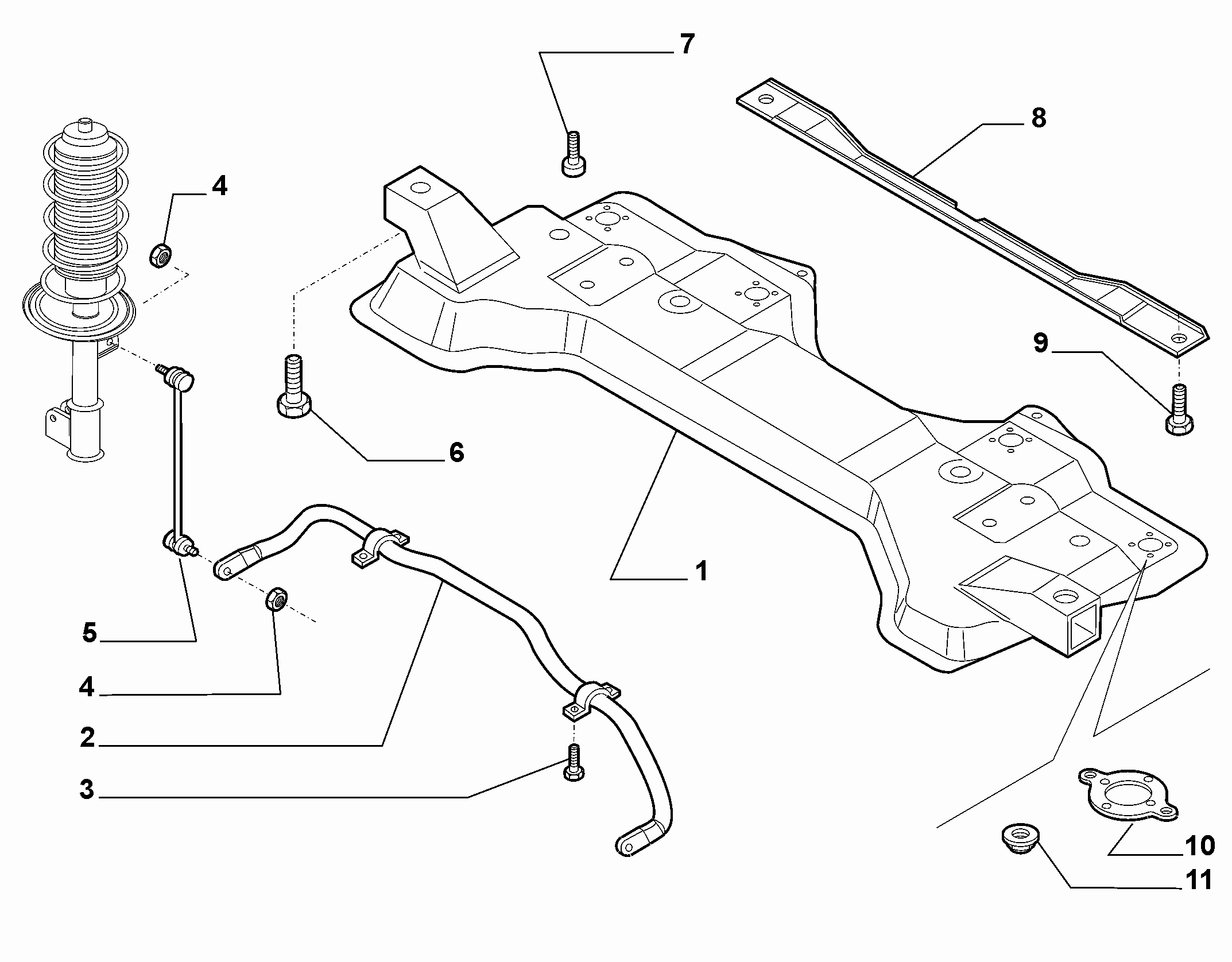 Opel 50515276 - Stiepnis / Atsaite, Stabilizators onlydrive.pro