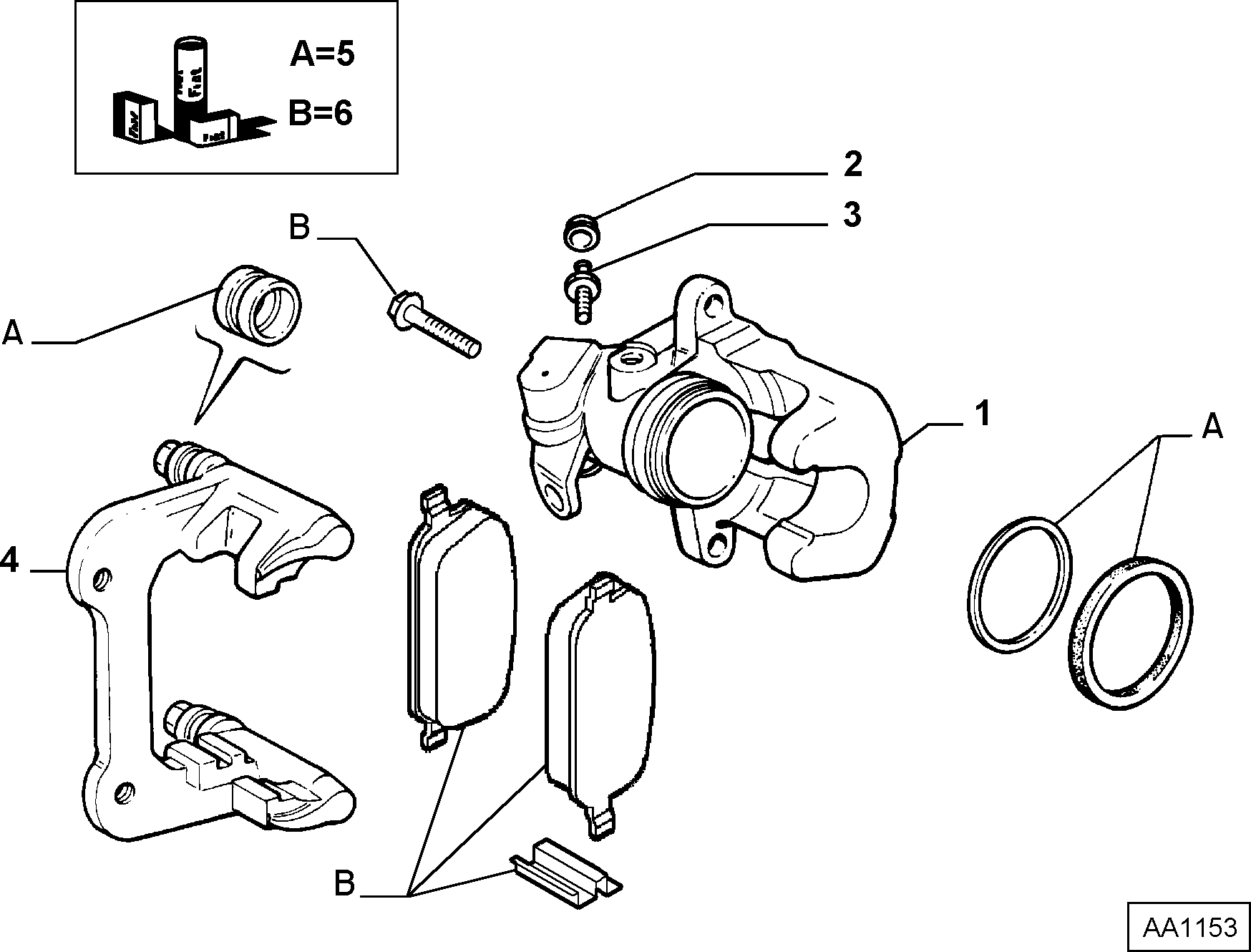 FIAT 77364961 - Brake Pad Set, disc brake onlydrive.pro