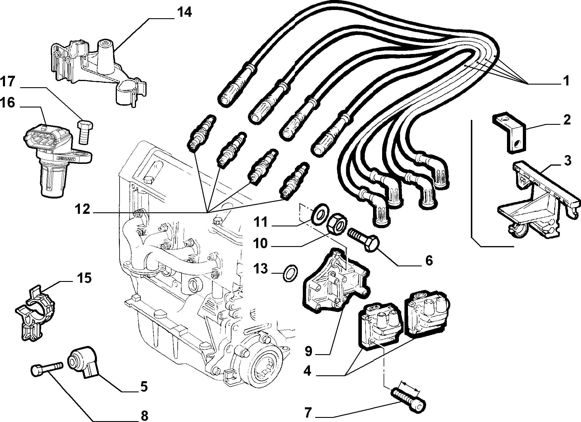 FIAT 46798367 - Impulssianturi, kampiakseli onlydrive.pro